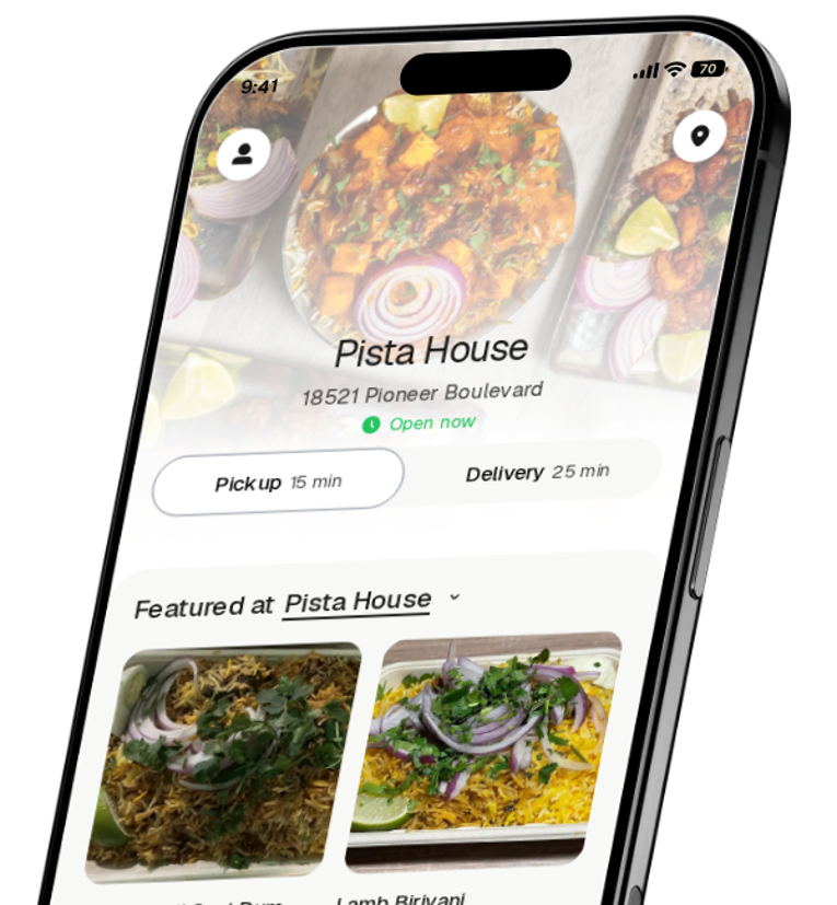 Pista House app preview