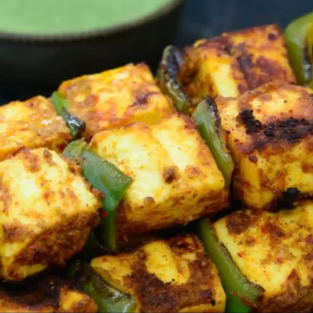 Paneer Tikka Kabab.