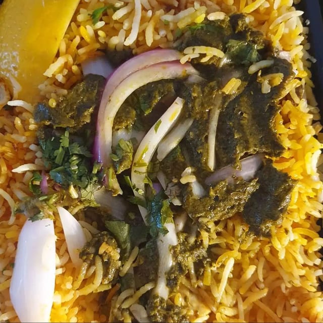 Gongura Paneer Biriyani.
