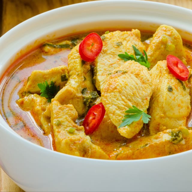 Pepper Chicken Curry.
