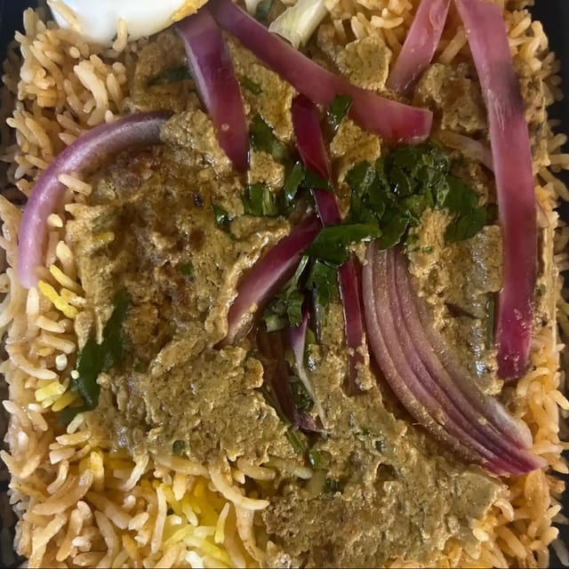 Amaravathi Shrimp Biriyani.