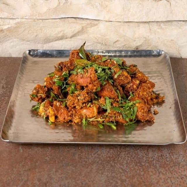Curry Leaves Chicken.